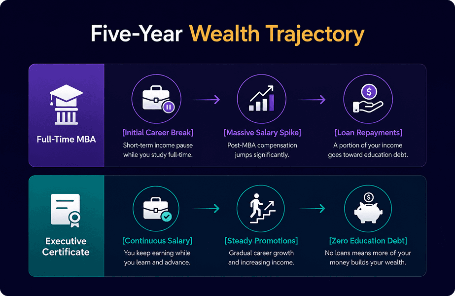 5 year wealth trajectory