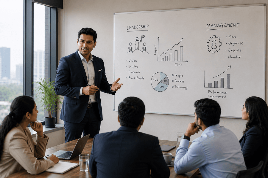 Leadership vs Management: Which Skill Gap Is Holding Back Your Promotion?