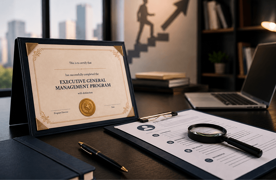 What Your Executive Program Certificate Actually Means on Your Resume